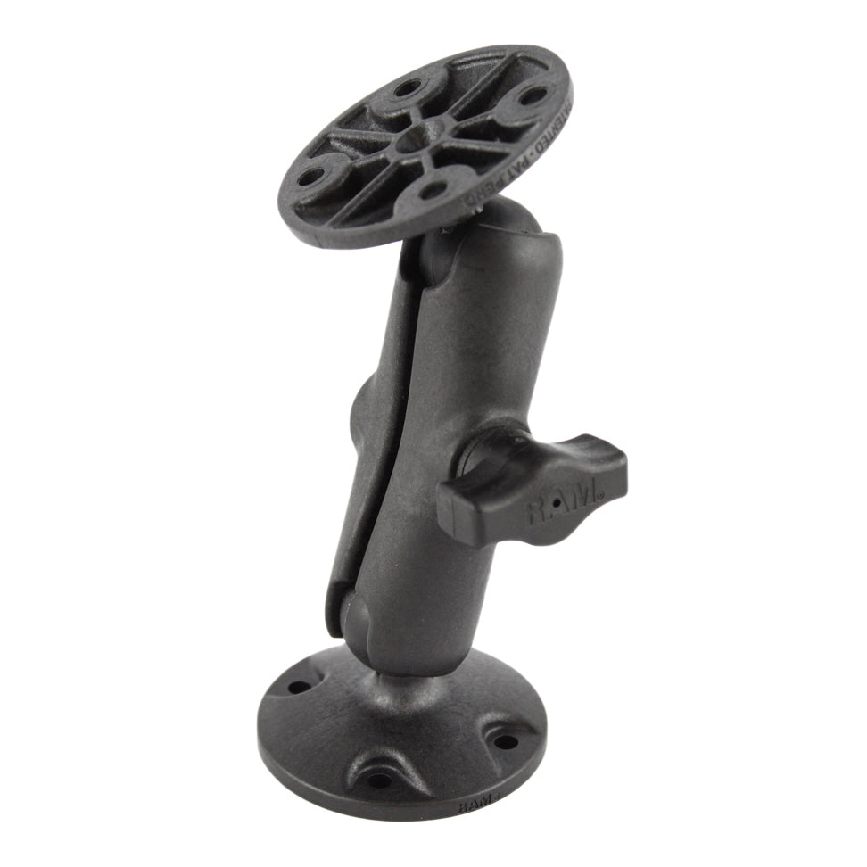 RAM universele composiet dubbele bal montage met twee ronde platen - RAM Mounts RAP-B-101U