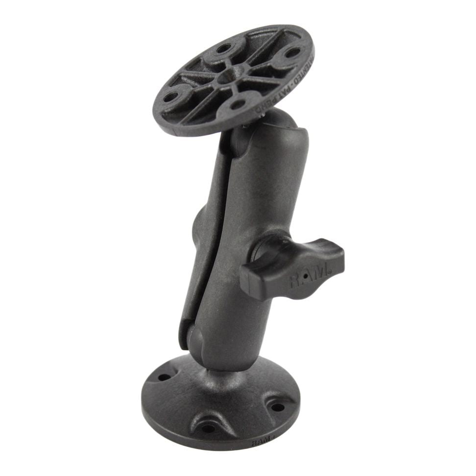 RAM Universele Composiet Dubbele Bal Montage met Twee Ronde Platen - RAM Mounts RAP-B-101U afbeelding 1