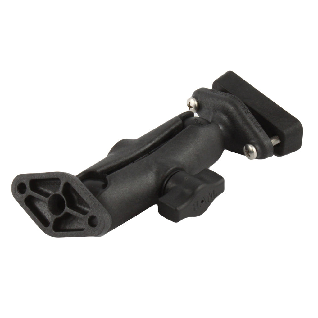 RAM Composiet Dubbele Balbevestiging met Diamantplaten en Achterplaat - RAM Mounts RAP-B-102-238BU afbeelding 1