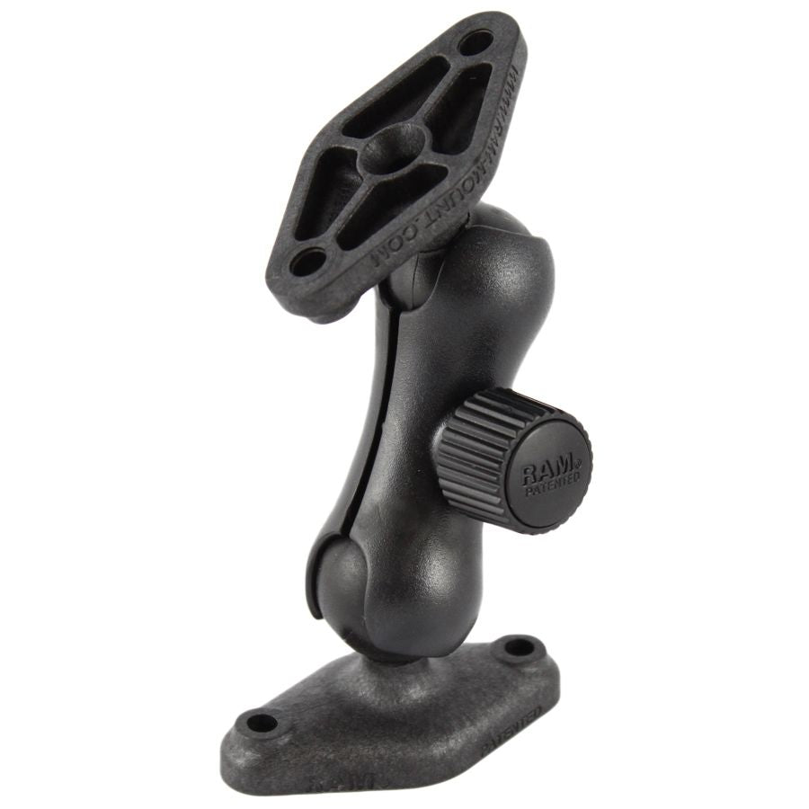 RAM Laagprof.chomp?CKET Dubbele Balbevestiging met Twee Diamantplaten - RAM Mounts RAP-B-102-2U afbeelding 1