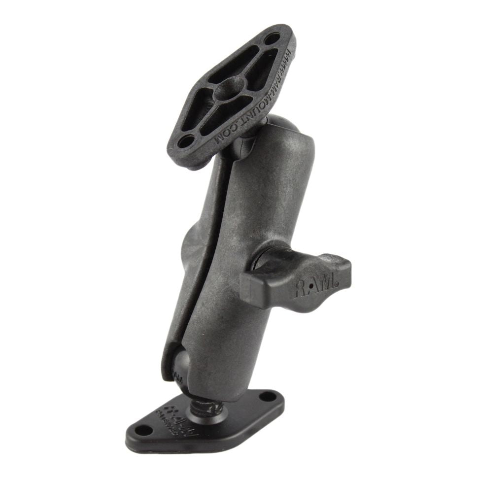 RAM Universele Composiet Dubbele Bal Montage met Twee Diamantplaten - RAM Mounts RAP-B-102-RA1U afbeelding 1