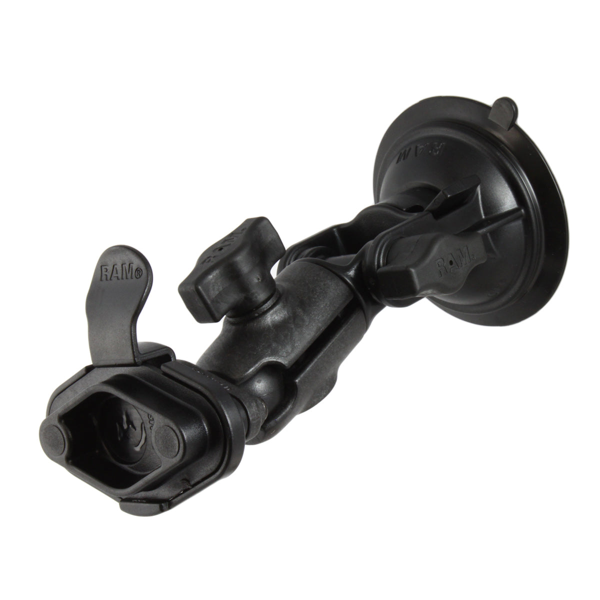 RAM twist lock composite zuigcup riemspanner montage met snelle vrijgave - RAM Mounts RAP-B-104-224-326U