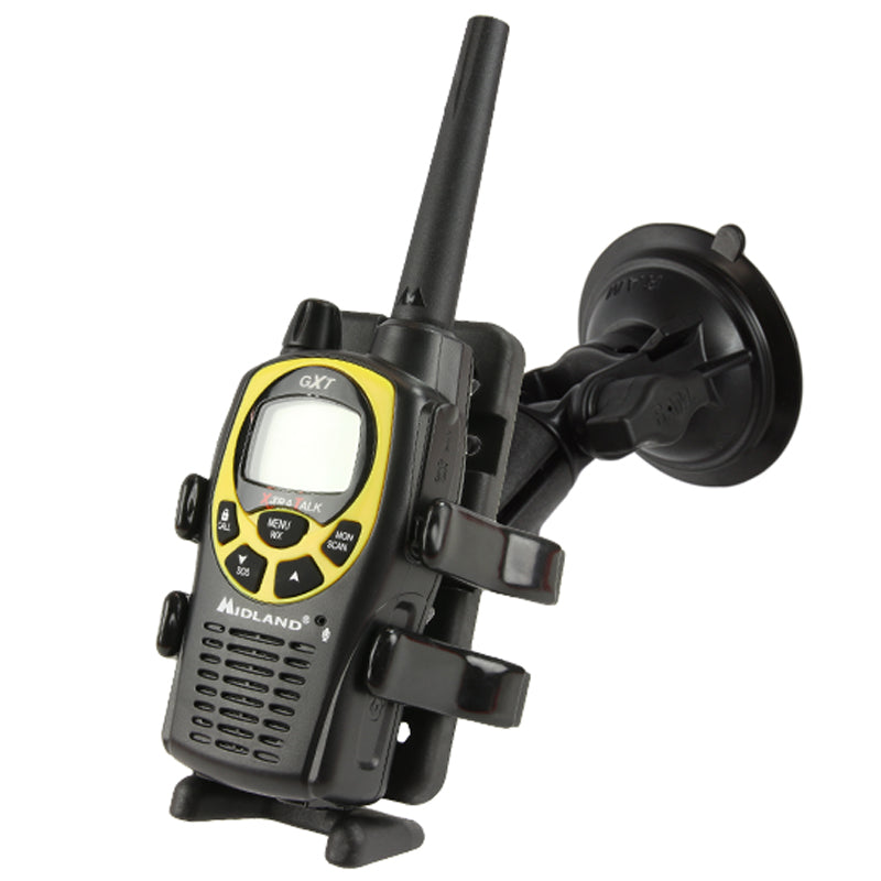 RAM vingergreep universele montage met RAM twist lock zuigcup - RAM Mounts RAP-B-104-224-UN4U