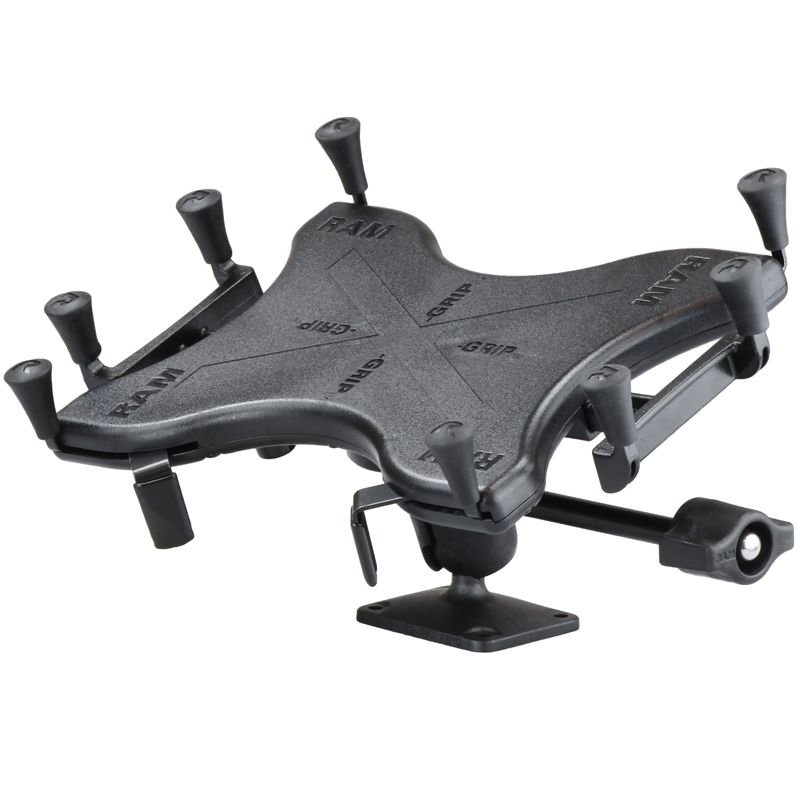 RAM X-Grip® Enkele Bal Composiet Bevestiging voor 22,86 cm (9") -27,94 cm (11") Tablets - RAM Mounts RAP-B-104-UN9-ALA1-KRU afbeelding 1