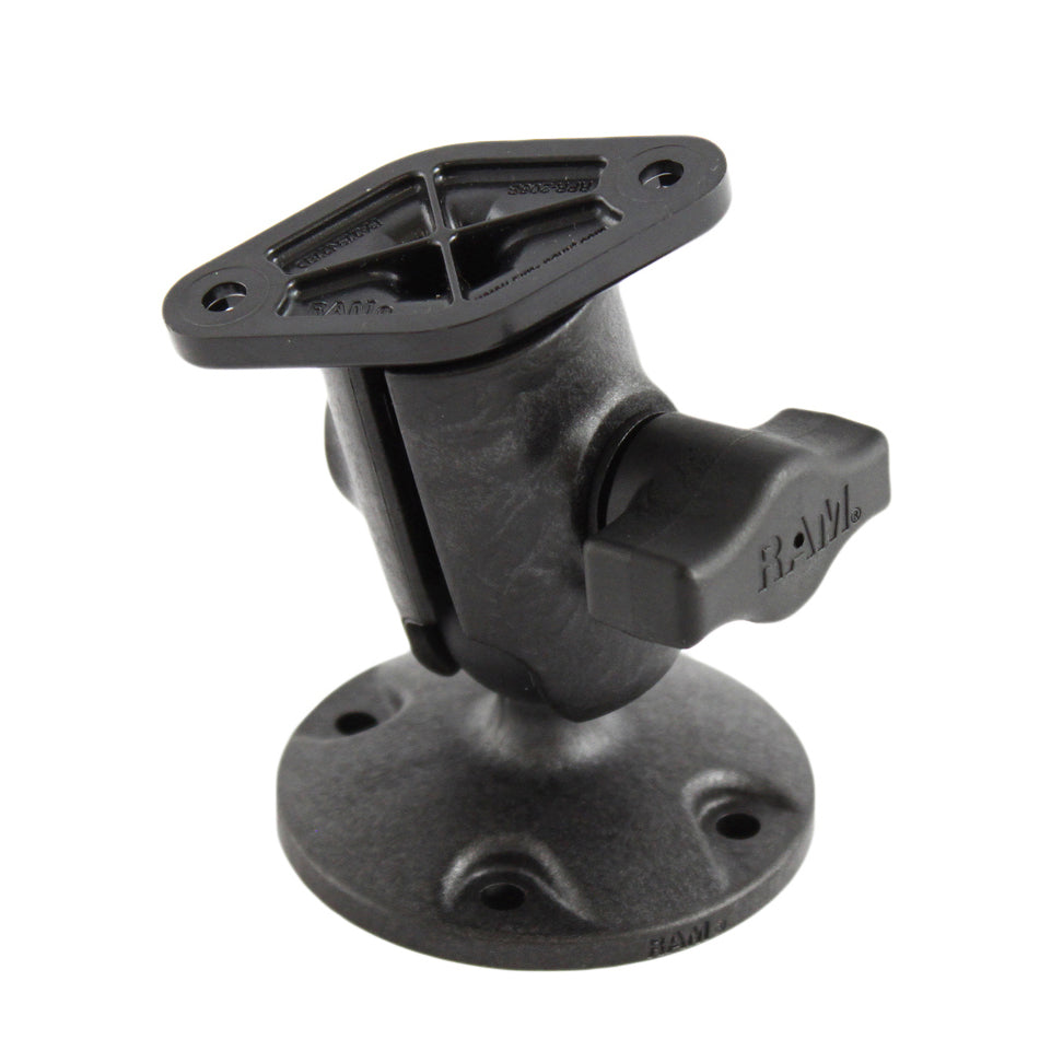 RAM composiet enkele bal montage met ronde plaat - RAM Mounts RAP-B-104U