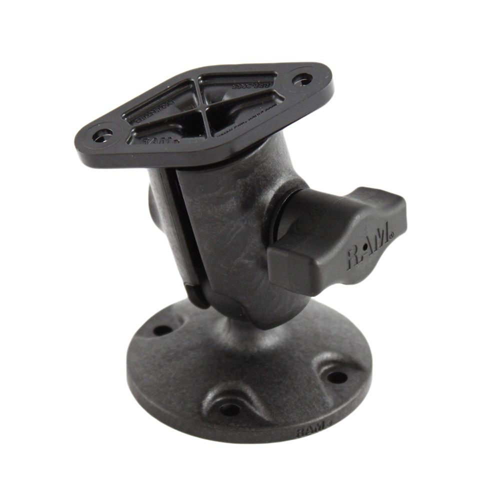 RAM Composiet Enkele Bal Montage met Ronde Plaat - RAM Mounts RAP-B-104U afbeelding 1