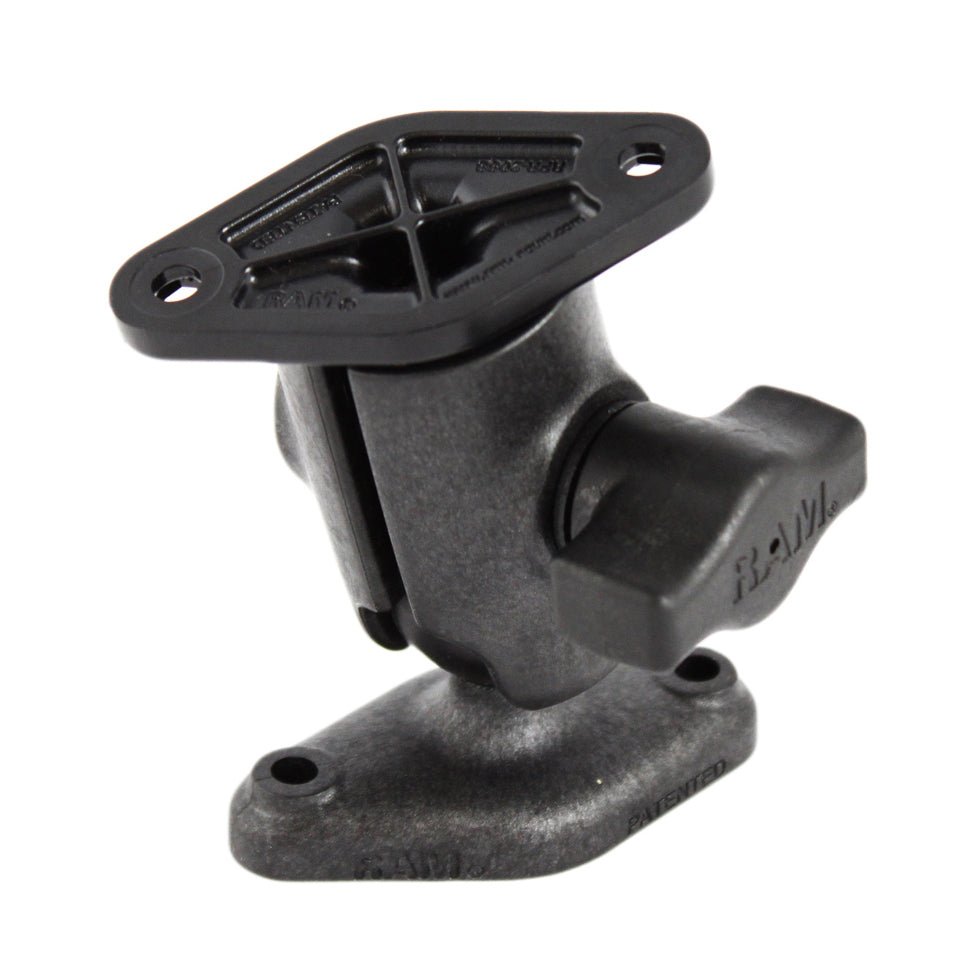 RAM composiet enkele bal montage met diamantplaat - RAM Mounts RAP-B-106