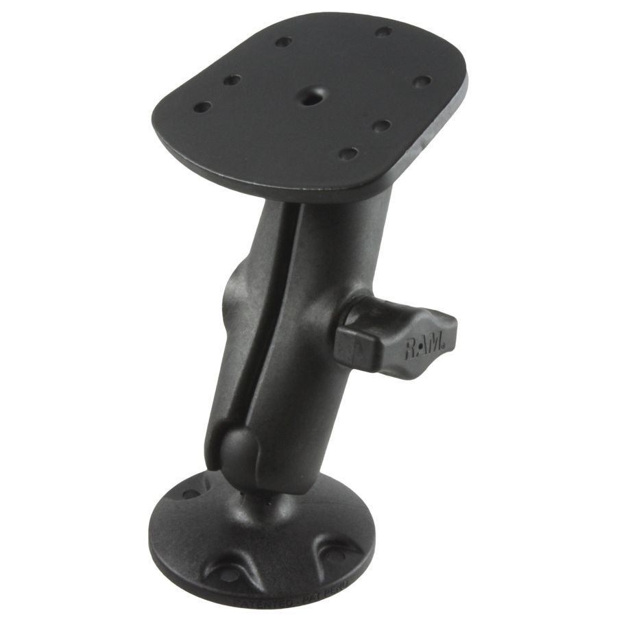 RAM Dubbele Composiet Balbevestiging voor Humminbird Piranha + Meer - RAM Mounts RAP-B-107-1U afbeelding 2