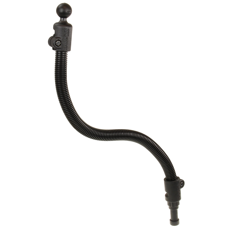 RAM flex rod 18 bal adapter met spline post - RAM Mounts RAP-B-114P-18U