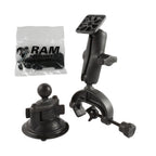 RAM Twist-Lock™ Zuignap en Composite Yoke Clamp Mount - RAM Mounts RAP-B-121-224-1U afbeelding 1