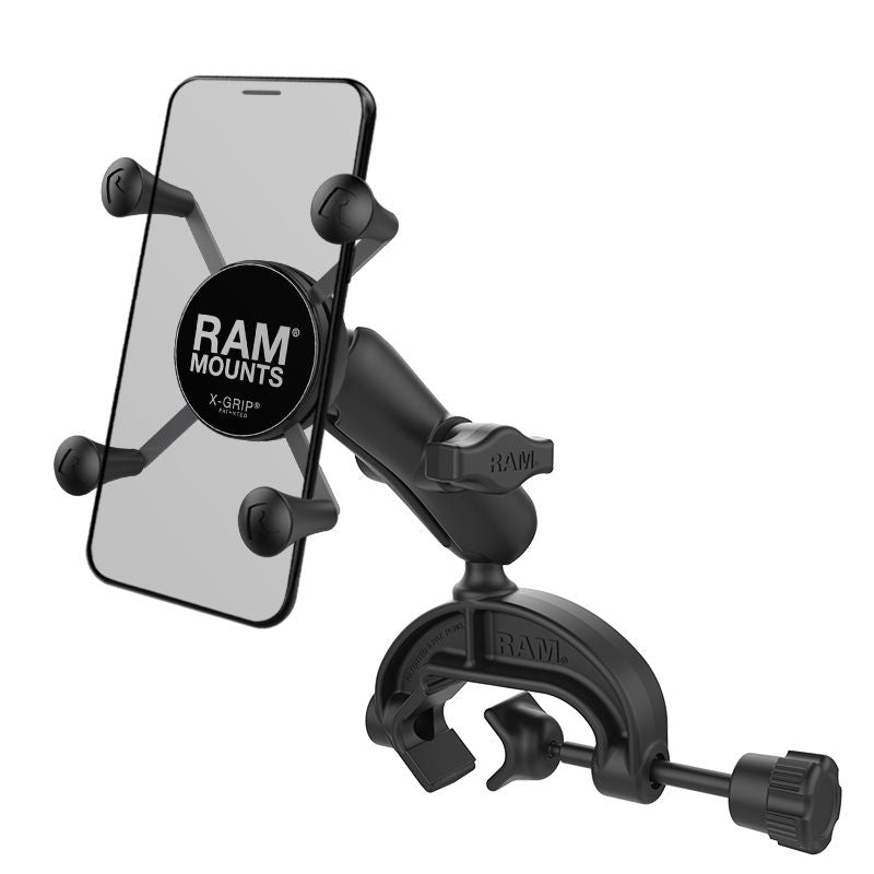 RAM X-Grip® Telefoonhouder met Composiet Juk Klem Basis - RAM Mounts RAP-B-121-UN7U afbeelding 1
