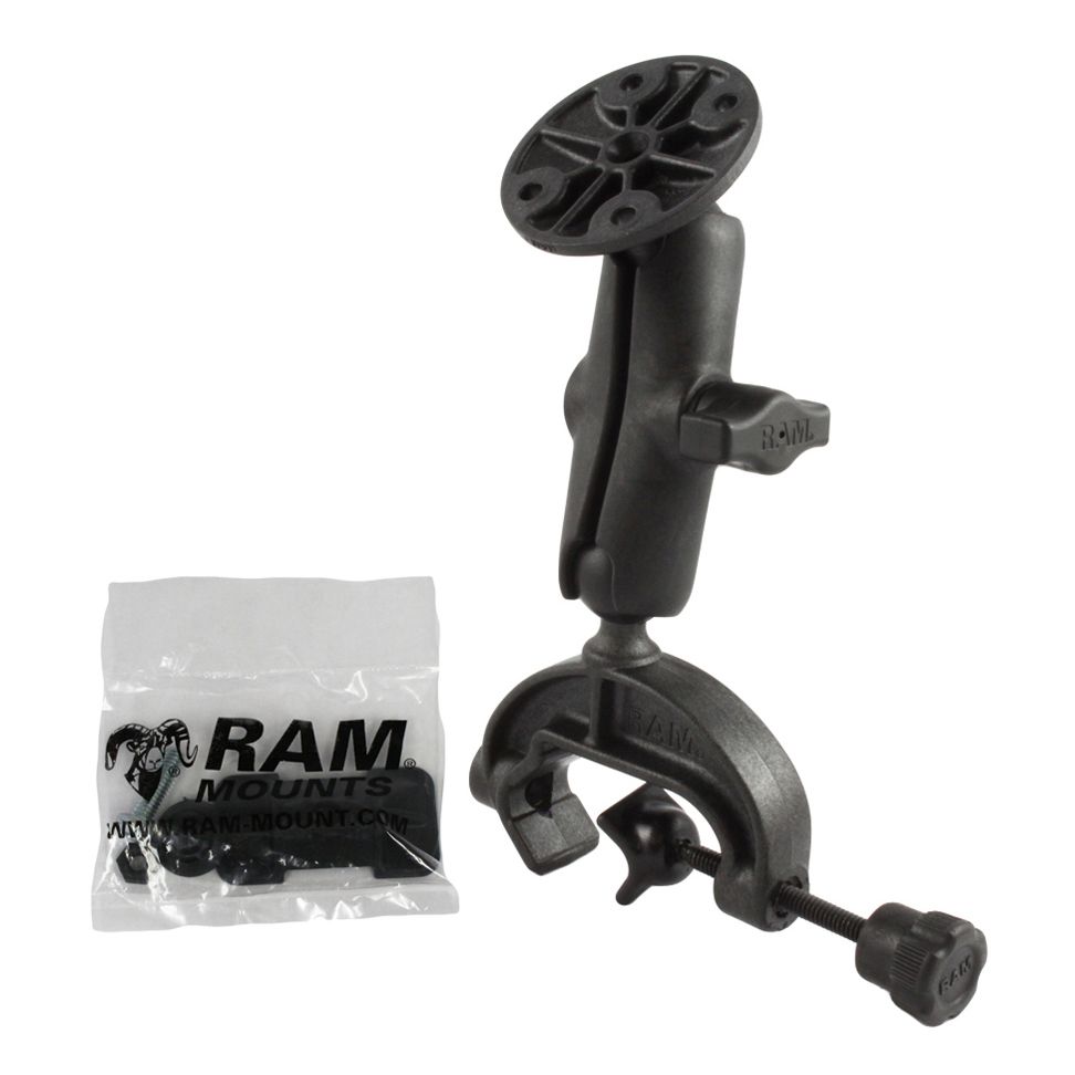 RAM Composiet Juk Klem Montage met Ronde Plaat - RAM Mounts RAP-B-121U afbeelding 1