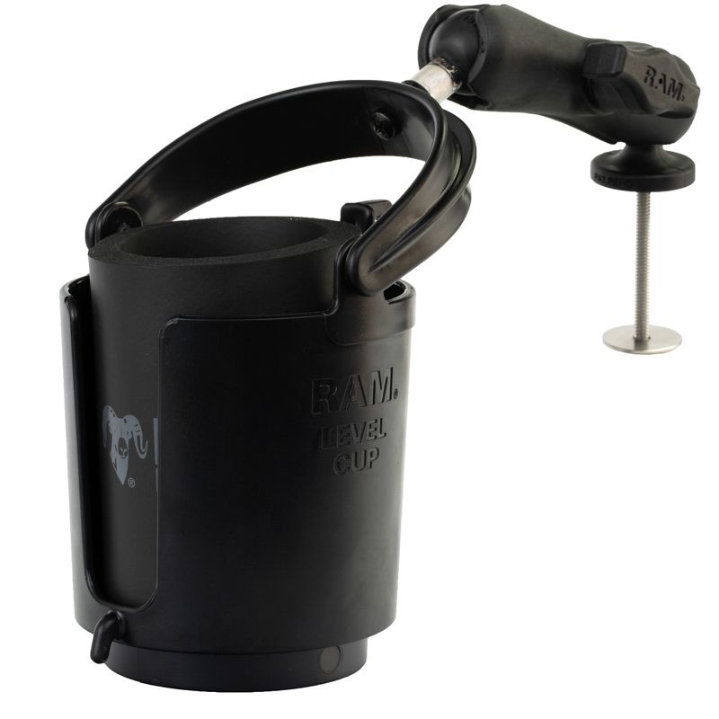 RAM Level Cup™ 16oz Drinkhouder met 5-Spot Base Adapter - RAM Mounts RAP-B-132-5 afbeelding 1