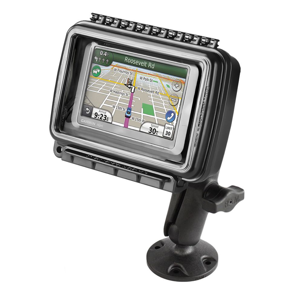 RAM Aqua Box® Medium Breed Apparaatmontage met Composite Drill-Down Base - RAM Mounts RAP-B-138-AQ6 afbeelding 1
