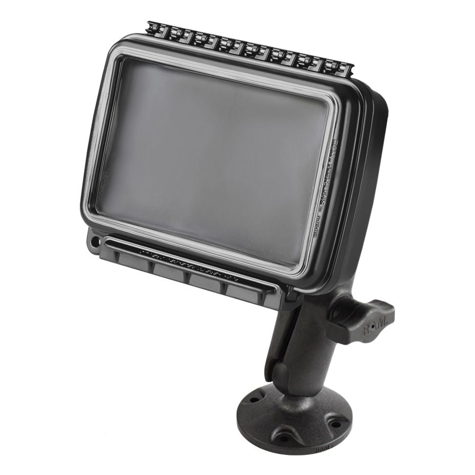 RAM Aqua Box® Medium Breed Apparaatmontage met Composite Drill-Down Base - RAM Mounts RAP-B-138-AQ6 afbeelding 2