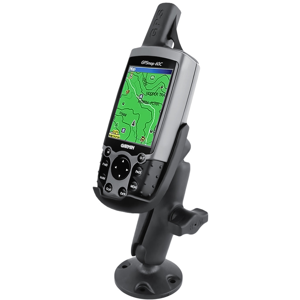 RAM Composiet Drill-Down Montage voor Garmin GPSMAP 60 Series + Meer - RAM Mounts RAP-B-138-GA12U afbeelding 1