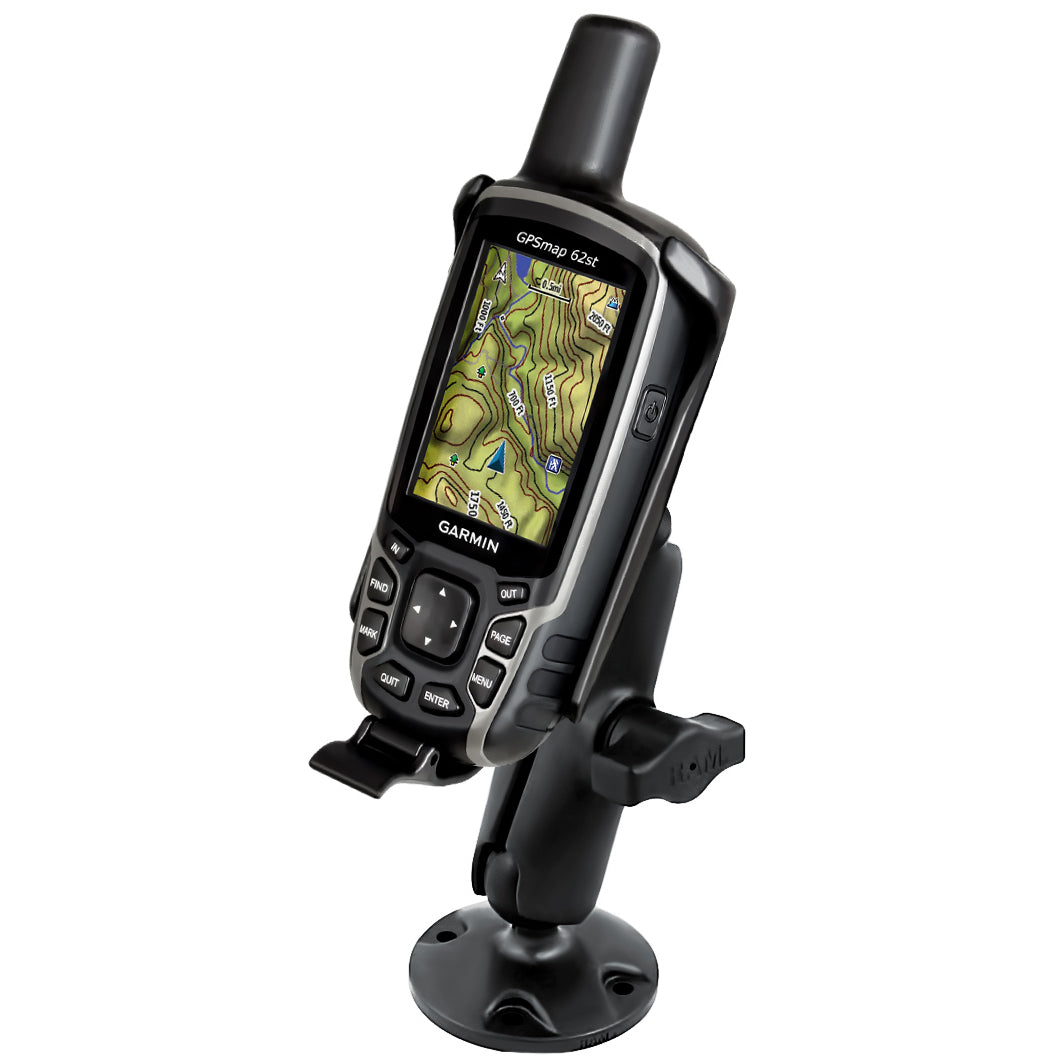 RAM drill down montage voor garmin gpsmap 62 64 series composite - RAM Mounts RAP-B-138-GA41