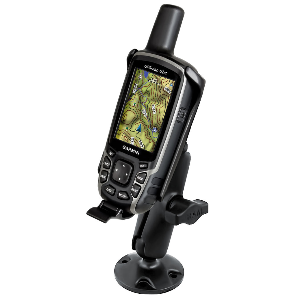 RAM Drill-Down Montage voor Garmin GPSMAP 62 & 64 Series - Composite - RAM Mounts RAP-B-138-GA41 afbeelding 1