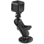 RAM Composiet AMPS Schroefbasis met Universele Actie Camera Adapter - RAM Mounts RAP-B-138-GOP1 afbeelding 2