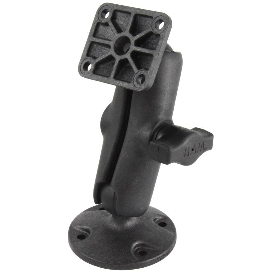 RAM composiet drill down dubbele bal montage met rechthoek amps plaat - RAM Mounts RAP-B-139U