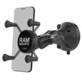 RAM X-Grip telefoonbevestiging met laagprofiel zuigkop kort - RAM Mounts RAP-B-166-2-A-UN7U