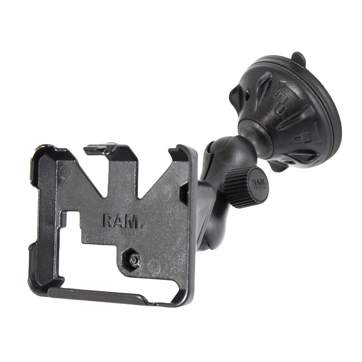 RAM Twist-Lock™ Lage-profiel Zuigmond bevestiging voor Garmin nuvi 200 + Meer - RAM Mounts RAP-B-166-2-GA24 afbeelding 1