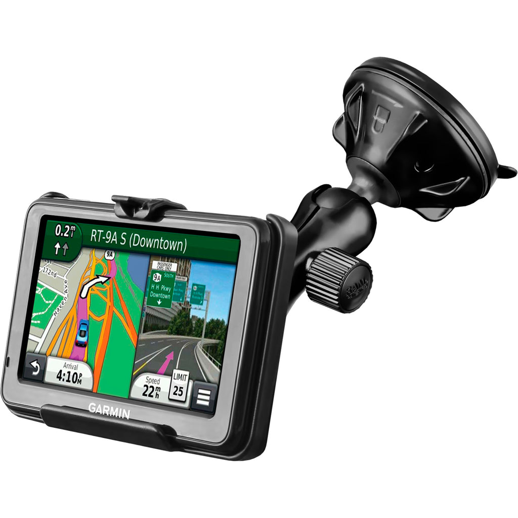 RAM twist lock laagprofiel zuigmond voor garmin nuvi 200w meer - RAM Mounts RAP-B-166-2-GA25U
