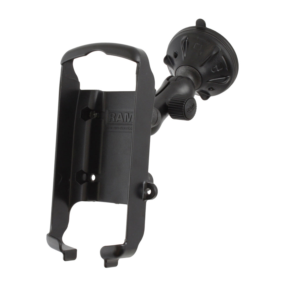 RAM twist lock lage profiel zuigmond voor garmin gps 72 76 meer - RAM Mounts RAP-B-166-2-GA6
