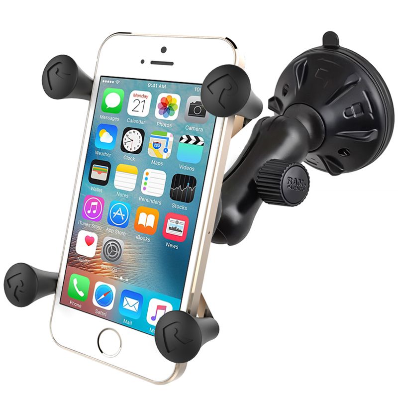 RAM X-Grip® Telefoonhouder met Twist-Lock™ Laagprofiel Zuigbekerkop - RAM Mounts RAP-B-166-2-UN7U afbeelding 2