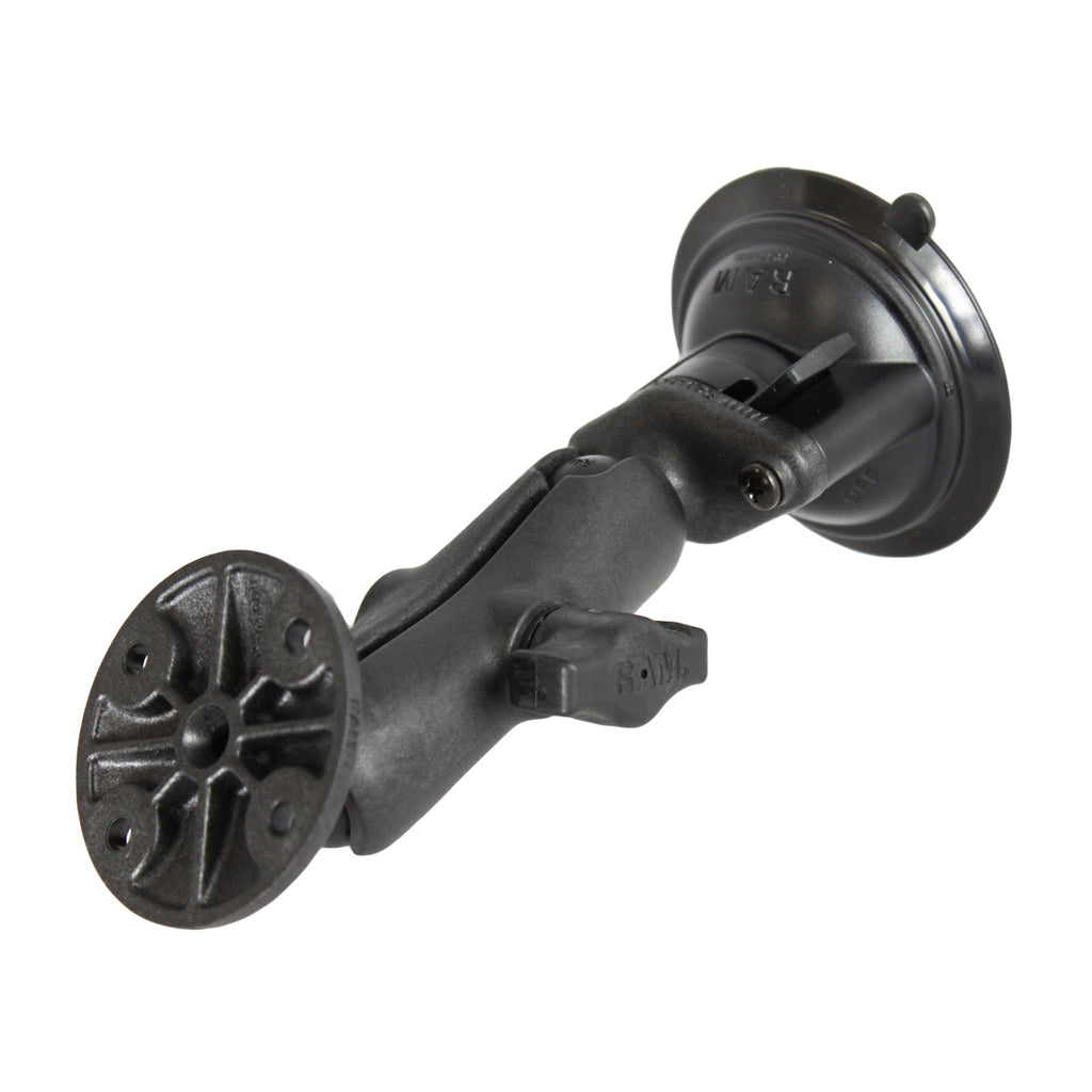 RAM Twist-Lock™ Composite Zuigplaat met Ronde Plaat - Medium - RAM Mounts RAP-B-166-202U afbeelding 1