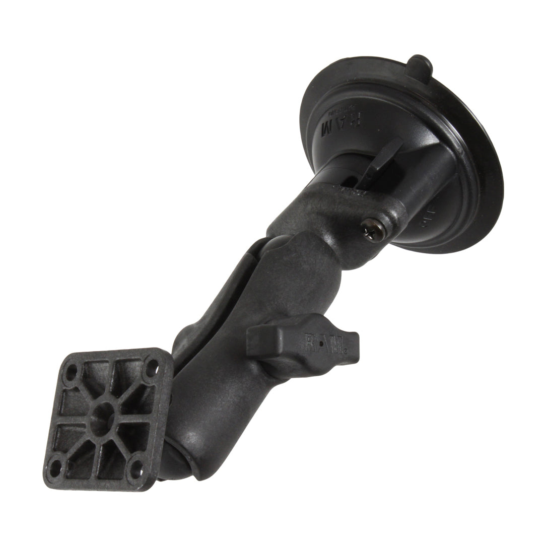 RAM twist lock composite zuigcupbevestiging met amps gatpatroon - RAM Mounts RAP-B-166-347U