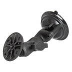 RAM twist lock composite zuigbevestiging met ronde plaat kort - RAM Mounts RAP-B-166-A-202U