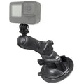 RAM twist lock composite zuigbevestiging met actiecamera adapter - RAM Mounts RAP-B-166-GOP1