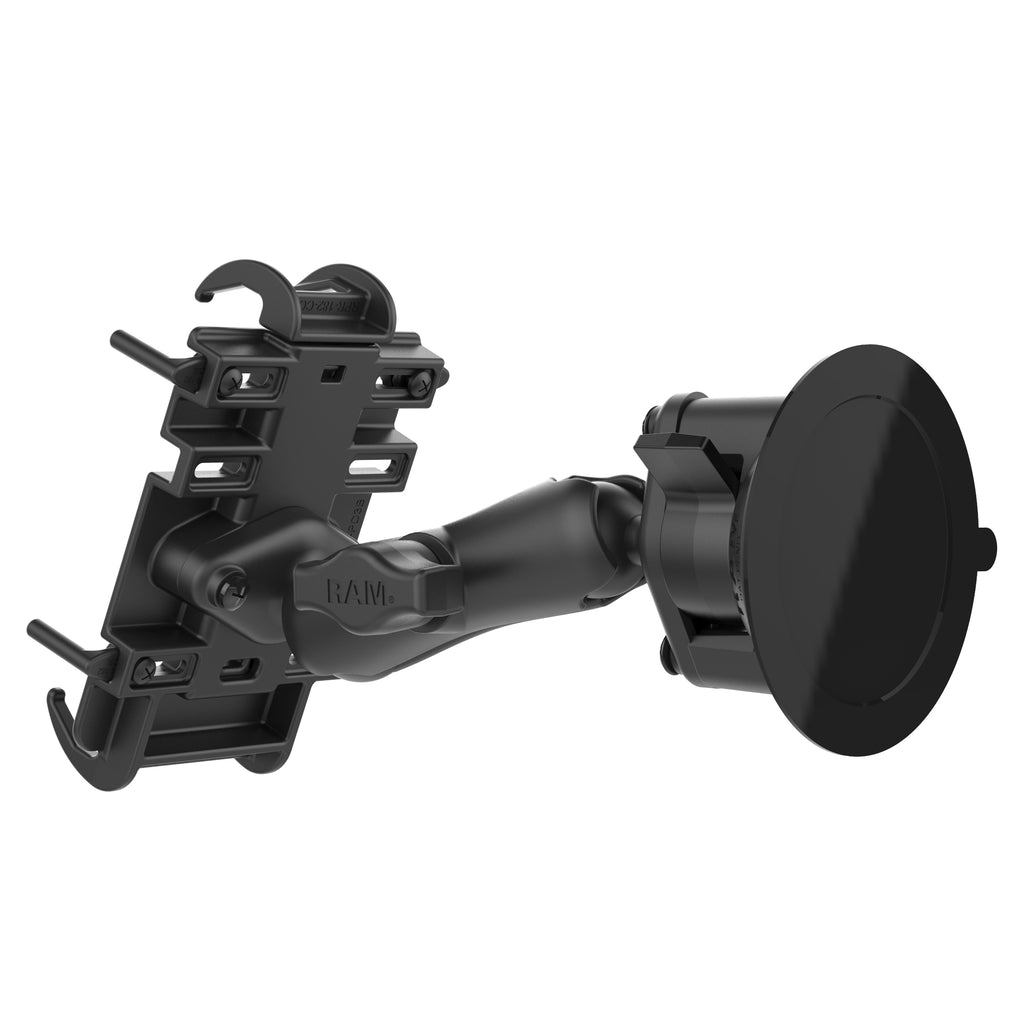 RAM Twist-Lock™ Composite Zuigbevestiging met RAM Quick-Grip™ Houder - RAM Mounts RAP-B-166-PD3U afbeelding 2