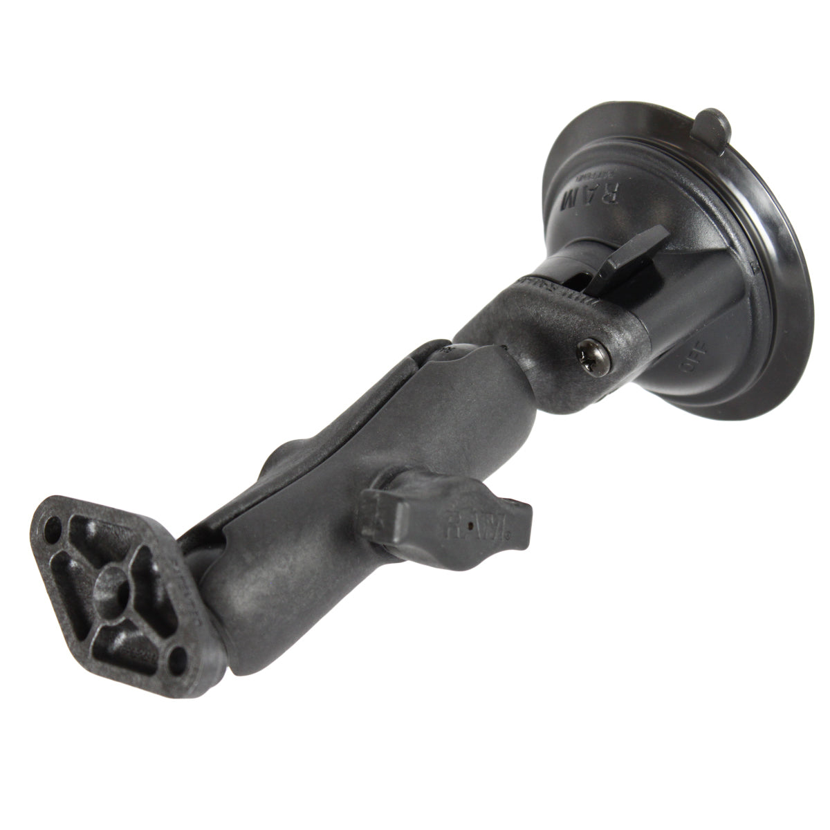 RAM Twist-Lock™ Composite Zuigcup Dubbele Bal Mount - Medium - RAM Mounts RAP-B-166U afbeelding 1
