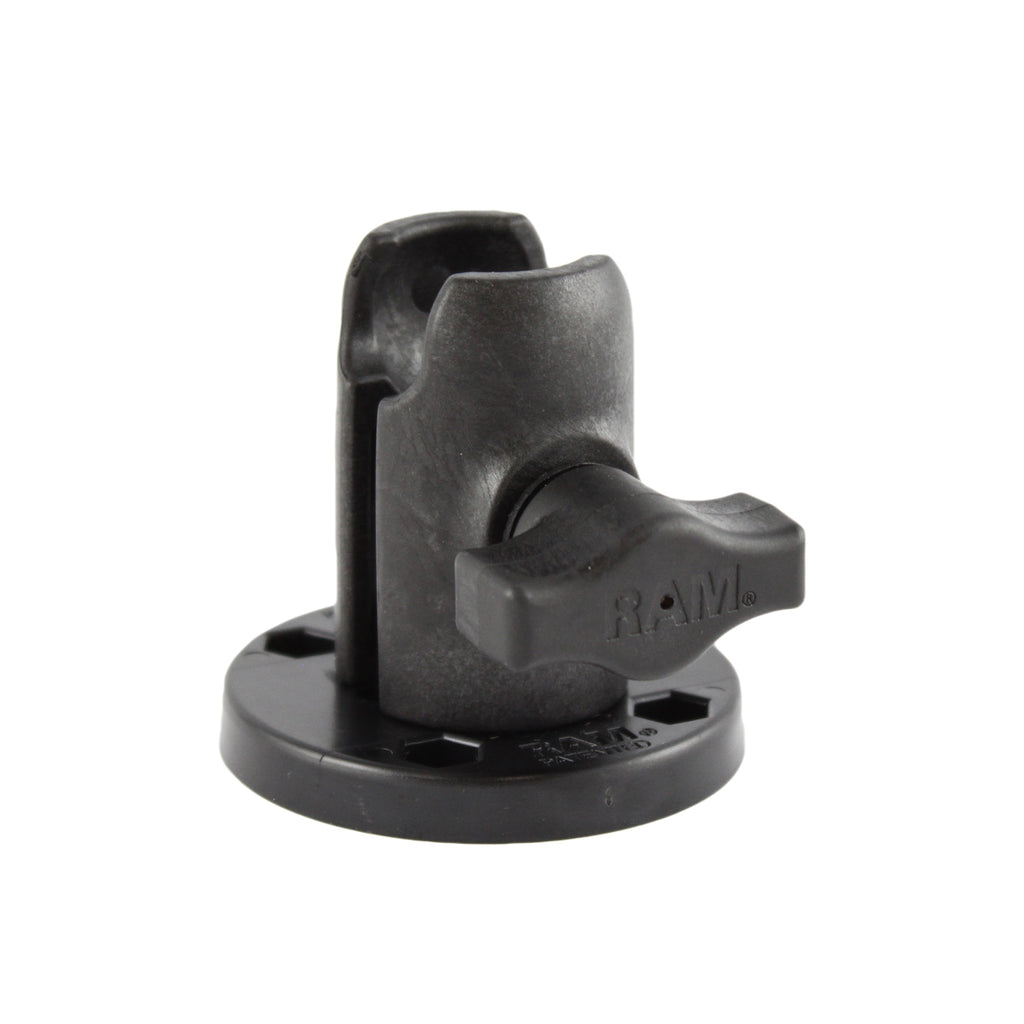 RAM enkele socketarm met ronde draai plaat - RAM Mounts RAP-B-200-1-293U