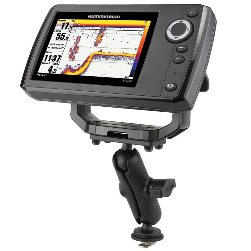 RAM Track Kogel™ Dubbele Bal Mount voor Humminbird Helix 5 - RAM Mounts RAP-B-202-153-354-TRA1U afbeelding 1