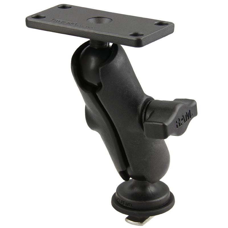 RAM Track Kogel™ Dubbele Bal Mount voor Humminbird Helix 5 - RAM Mounts RAP-B-202-153-354-TRA1U afbeelding 2