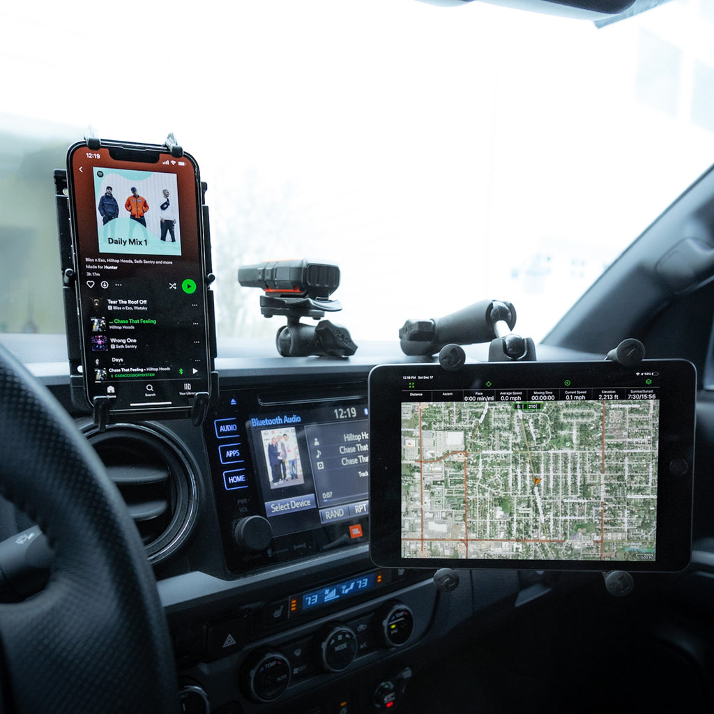 RAM Track Kogel™ Dubbele Balhouder met Garmin Spine Clip Houder - RAM Mounts RAP-B-202-GA76-TRA1U afbeelding 5