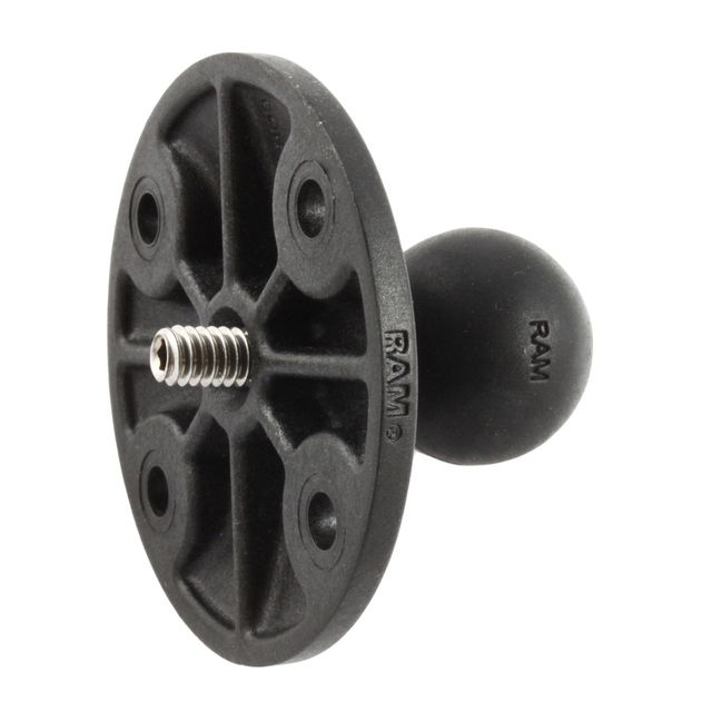 RAM Twist-Lock™ Composite Zuigbevestiging met Ronde Plaat & 1/4 "-20 Schroefdraadbout - RAM Mounts RAP-B-166-202AU afbeelding 4