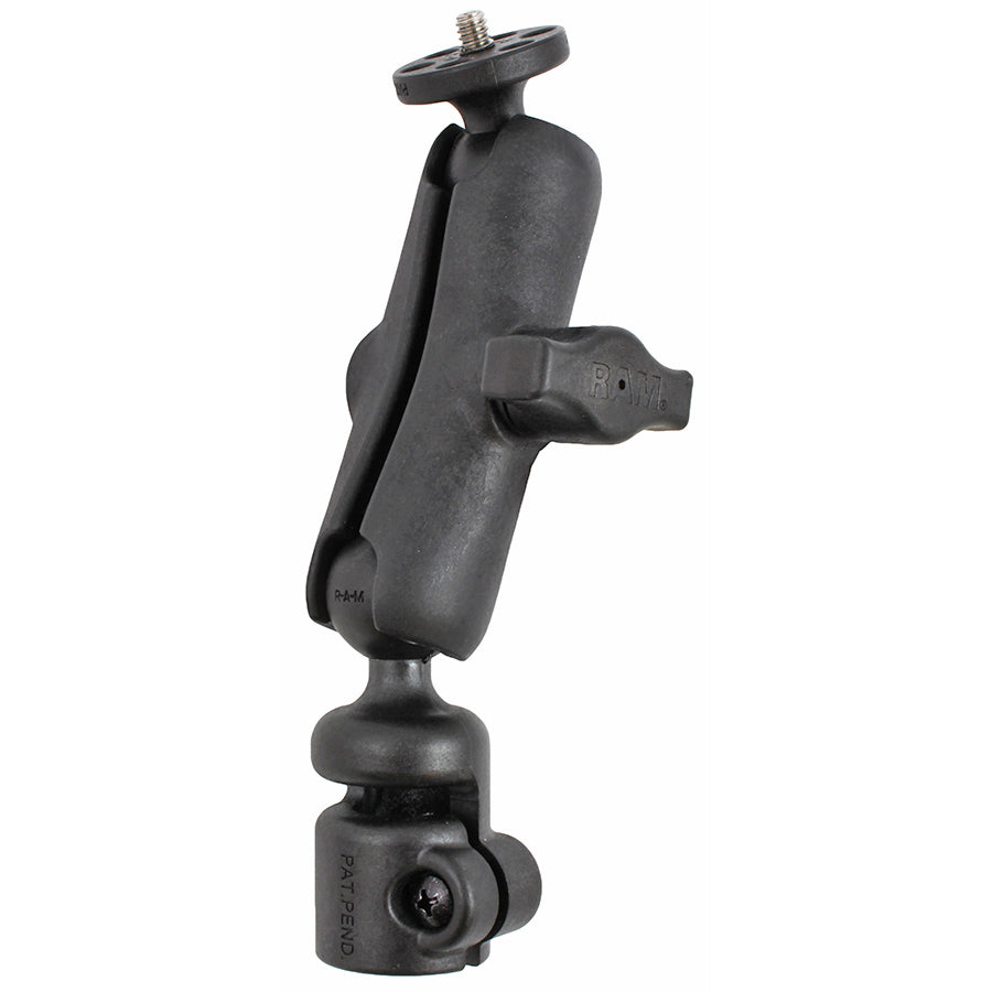 RAM tele mount paal adapter montage met 14 20 camera adapter - RAM Mounts RAP-B-218-1-366U
