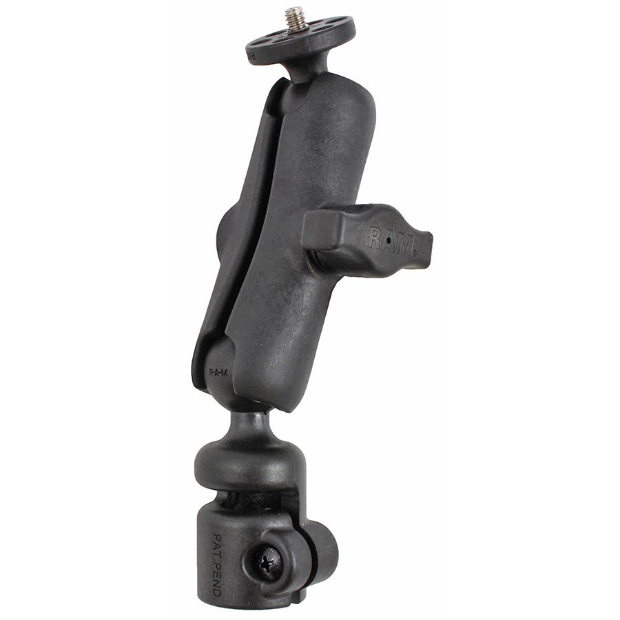 RAM Tele-Mount™ Paal Adapter Montage met 1/4"-20 Camera Adapter - RAM Mounts RAP-B-218-1-366U afbeelding 1