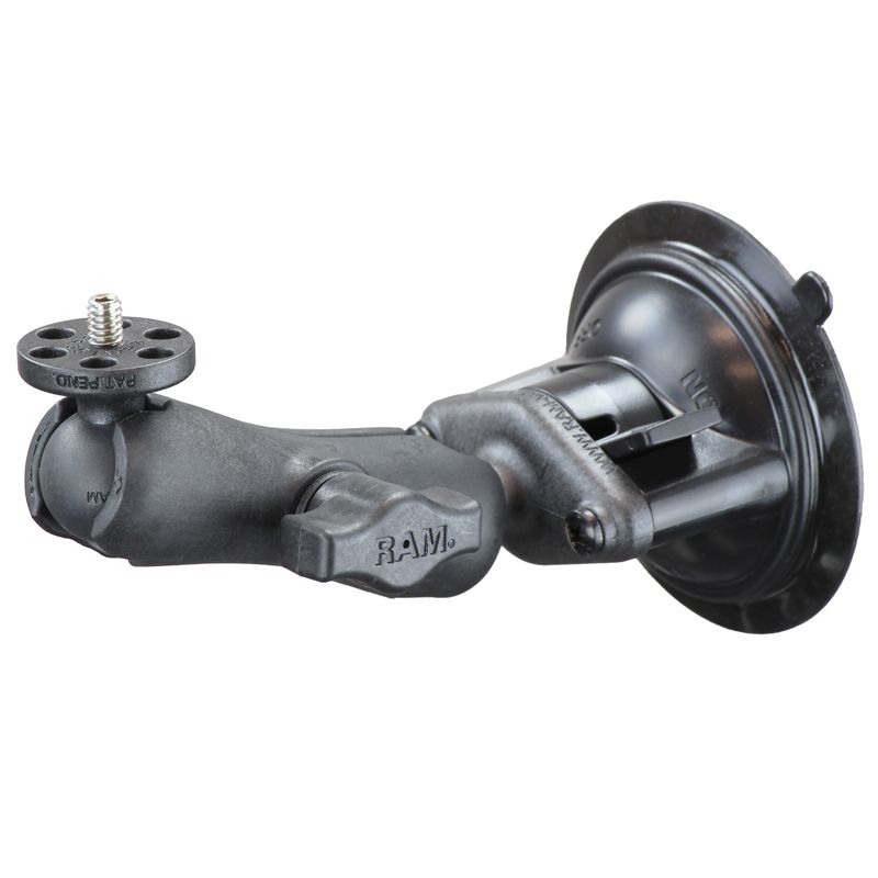RAM Twist-Lock™ Composiet Zuignapbevestiging met 1/4"-20 Camera Adapter - RAM Mounts RAP-B-224-1-366 afbeelding 2