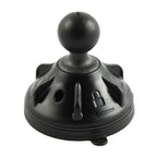 RAM Twist-Lock™ Kleine Zuigcup Base met Dubbele Socket Arm - RAM Mounts RAM-B-166-2-AU-NB afbeelding 3