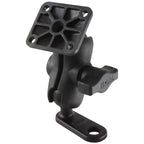 RAM dubbele bal montage met 11mm boutkop adapter en amps plaat - RAM Mounts RAP-B-252-A-347U