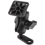 RAM Dubbele Bal Montage met 11mm Boutkop Adapter en AMPS Plaat - RAM Mounts RAP-B-252-A-347U afbeelding 1