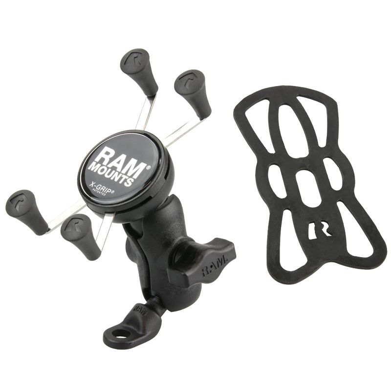 RAM X-Grip® Telefoonhouder met 9 mm Schuine Boutkop Adapter - Composiet - RAM Mounts RAP-B-272-A-UN7U afbeelding 2