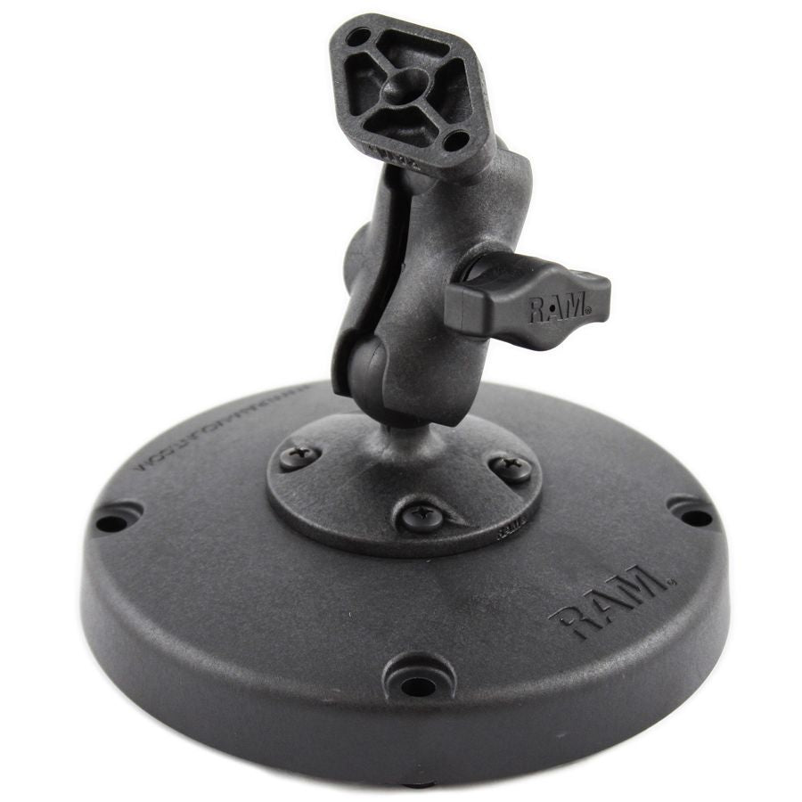 RAM Composiet Platform Dubbele Bal Montage met Diamantplaat - RAM Mounts RAP-B-291-A-238U afbeelding 1