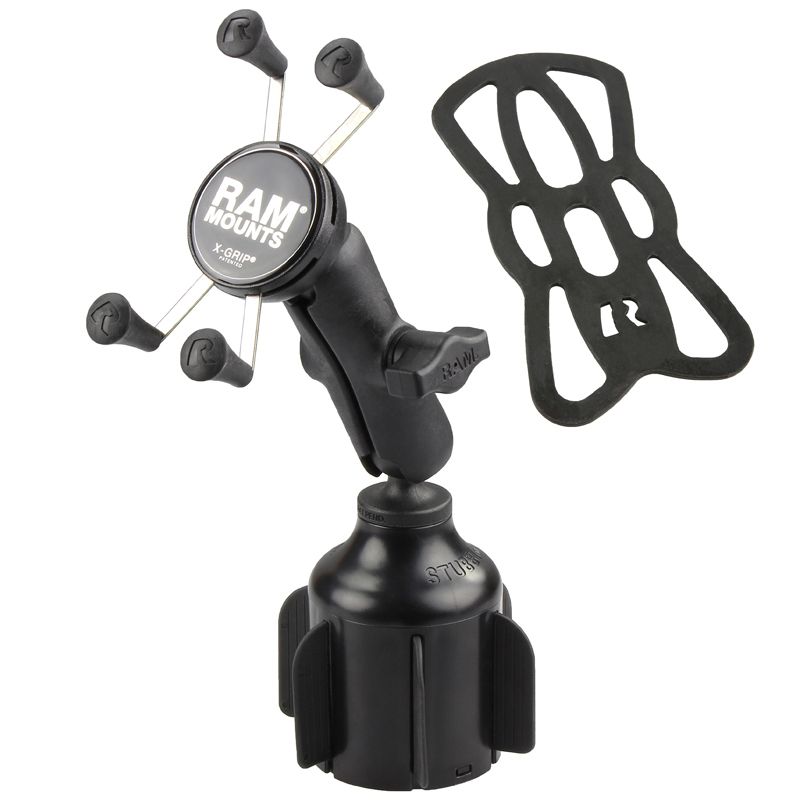 RAM X-Grip® Telefoonhouder met RAM Stubby™ Cup Holder Base - RAM Mounts RAP-B-299-4-UN7U afbeelding 2