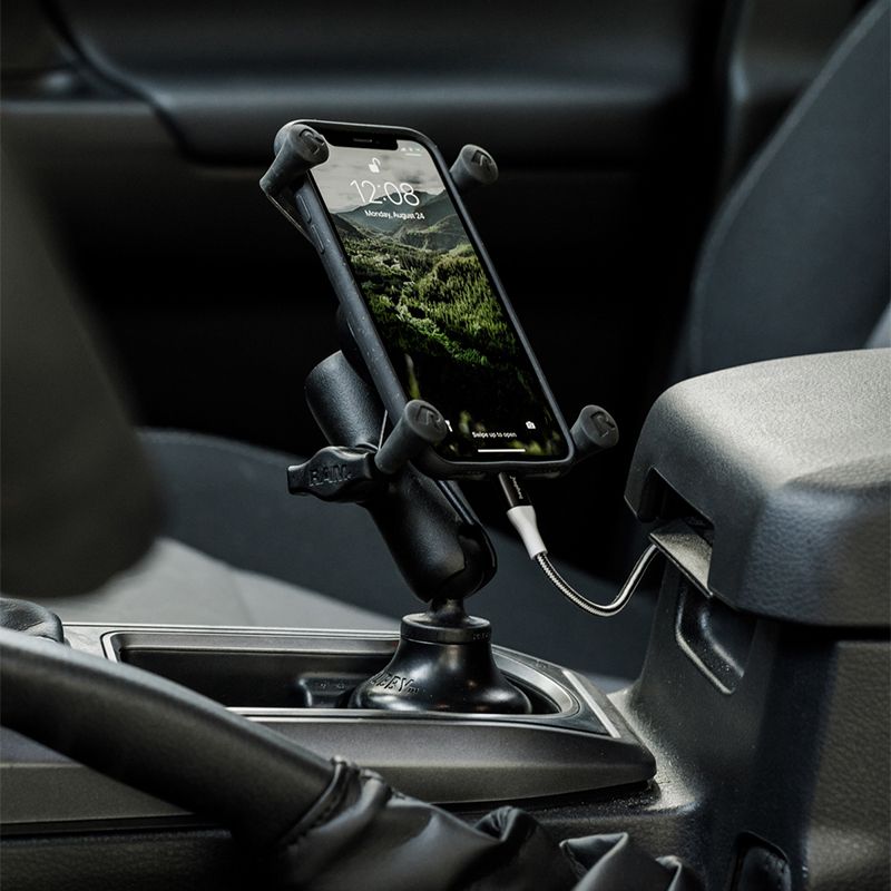 RAM X-Grip® Telefoonhouder met RAM Stubby™ Cup Holder Base - RAM Mounts RAP-B-299-4-UN7U afbeelding 5